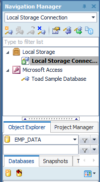 1 Log into local storage