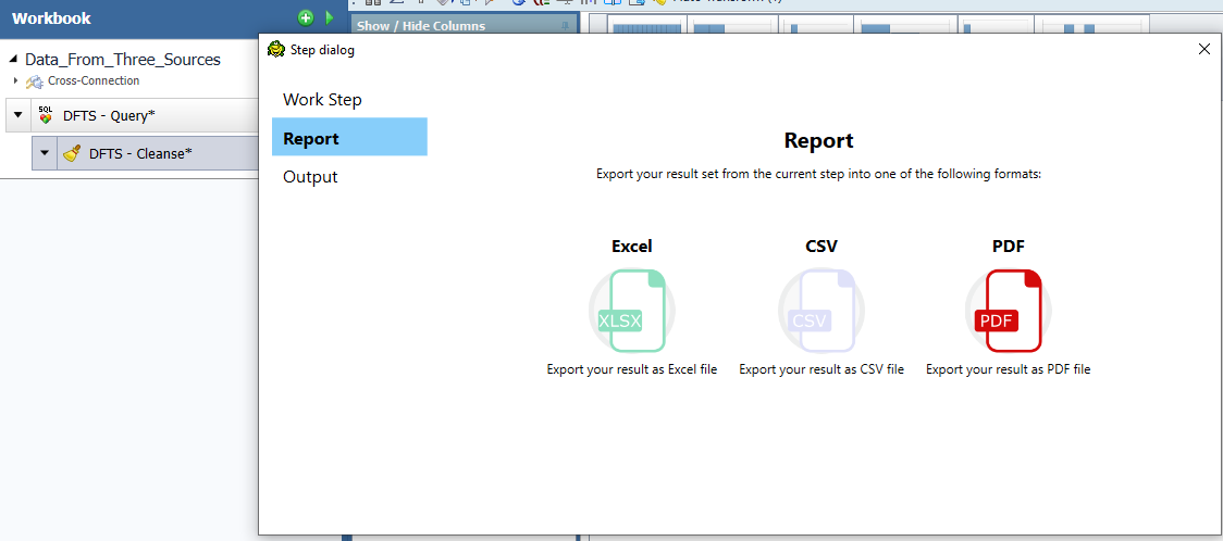 Toad Data Point Reports