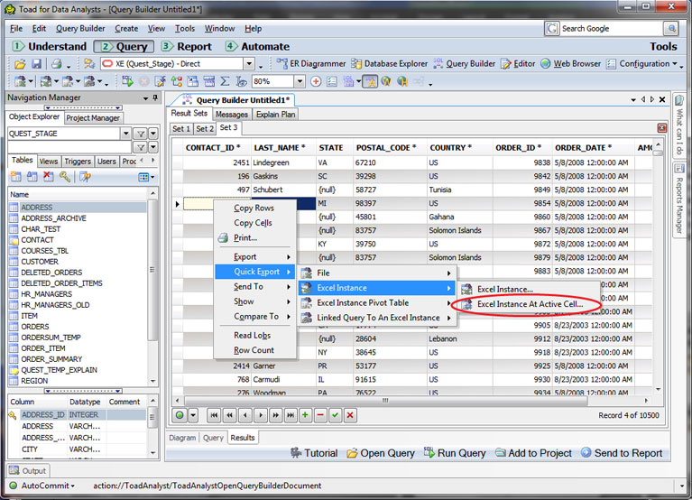 Run and Manage Your Query: Execute and Manipulate Results with Toad Data Point