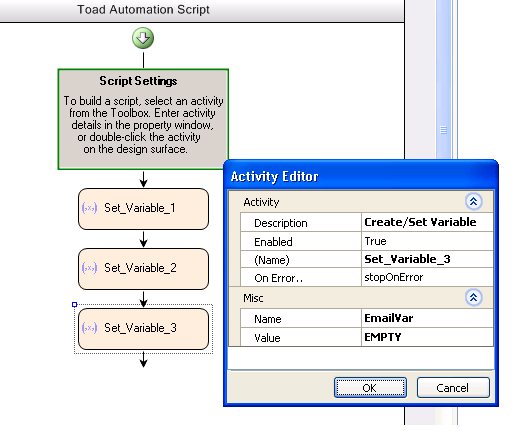 Building the automation script