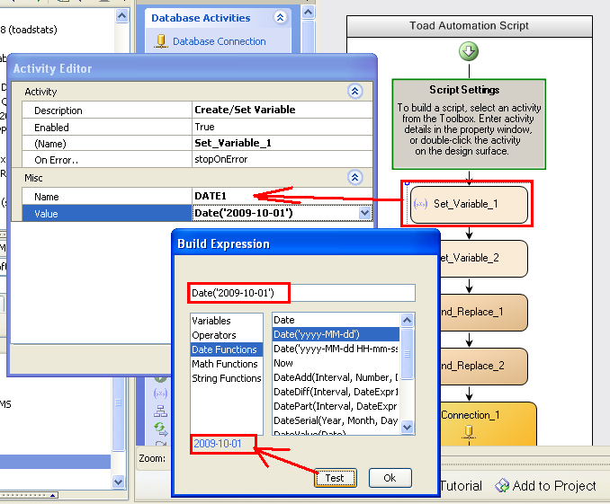 Setting Oracle Date Range