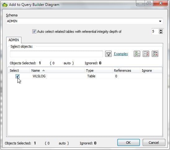 Figure 38. Add to Query Builder Diagram 