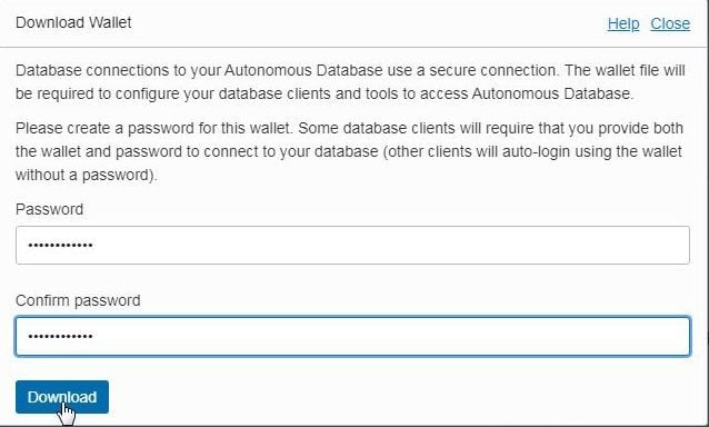 Figure 14. Download Wallet