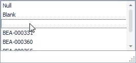 Figure 20. Selecting to Remove Missing Data