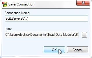 Figure 24. Save Connection