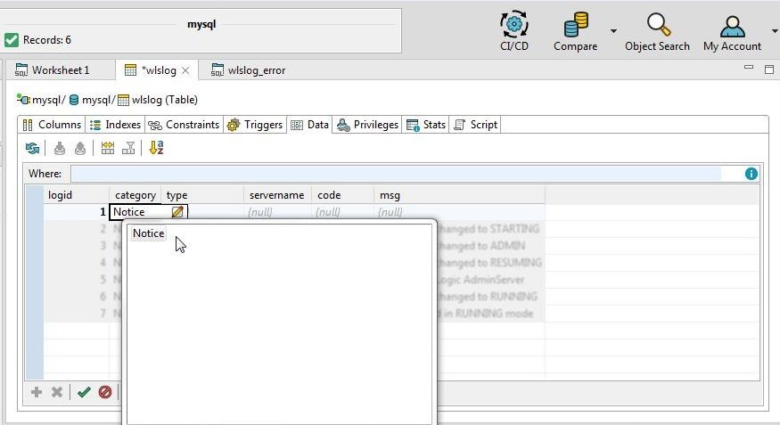 Figure 26. Adding Value in category Field