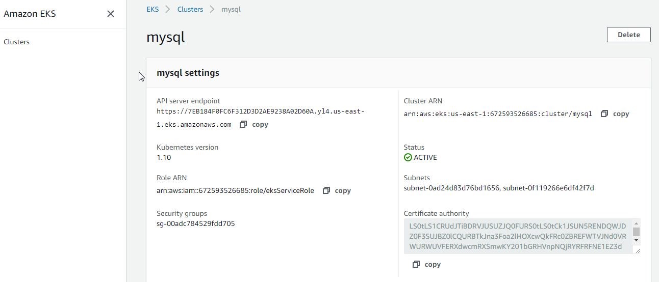 Figure 29. Cluster Settings