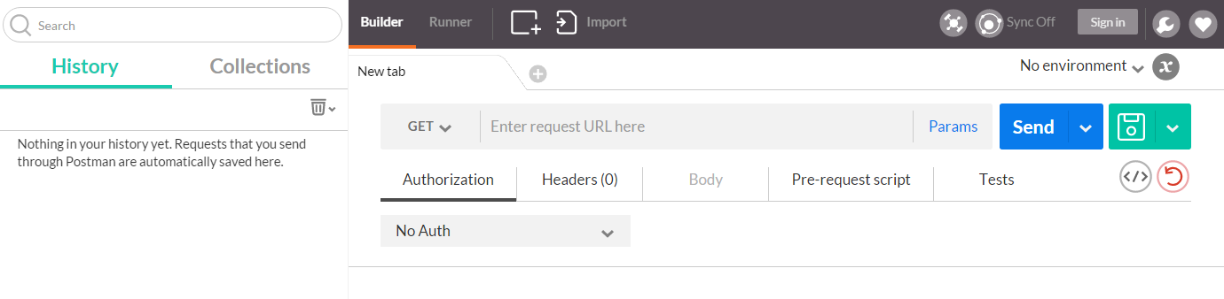 Figure 38. Postman – Rest Client in Chrome