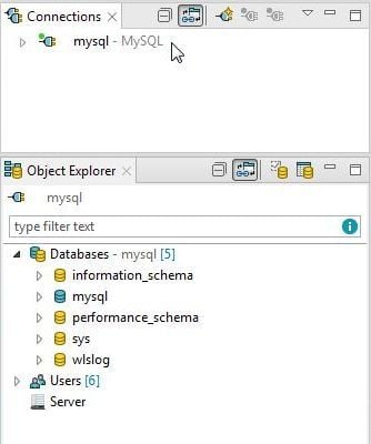 Figure 5. New MySQL Connection