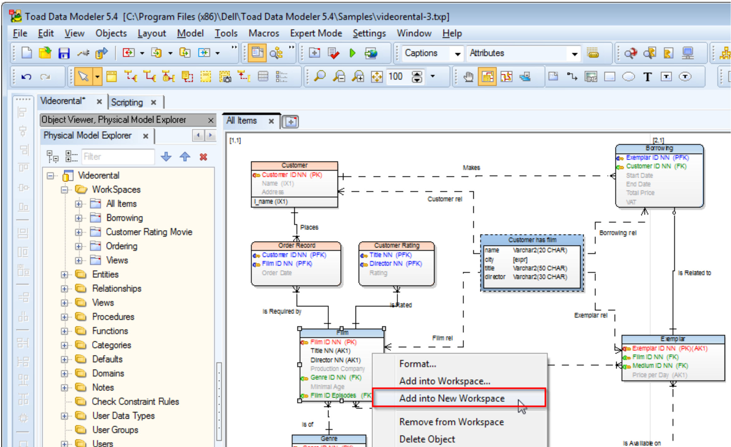 New data relationships now depicted on the diagram.