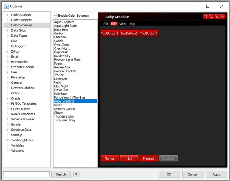 fig 5 options windows ruby graphite scheme