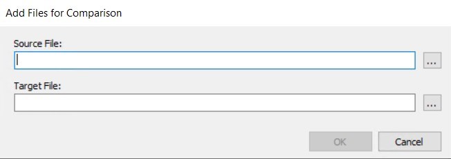 Figure 23: Add Files for Comparation