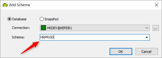 Figure 3: Add Schema – One to One